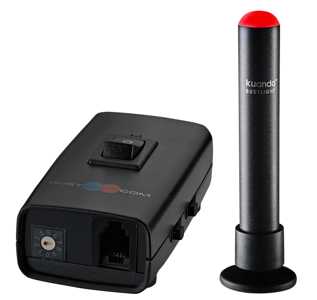 Kuando Busylight Combi 15301 – BusyLight/Statusleuchte – LED-Anzeigen: Aktivität – Gleichstrom – Schwarz