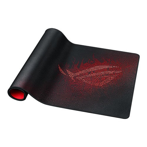 ASUS ROG Sheath – Gaming-Mauspad – 900 × 440 × 3 mm, Stoff/Gummi, Schwarz, Rot
