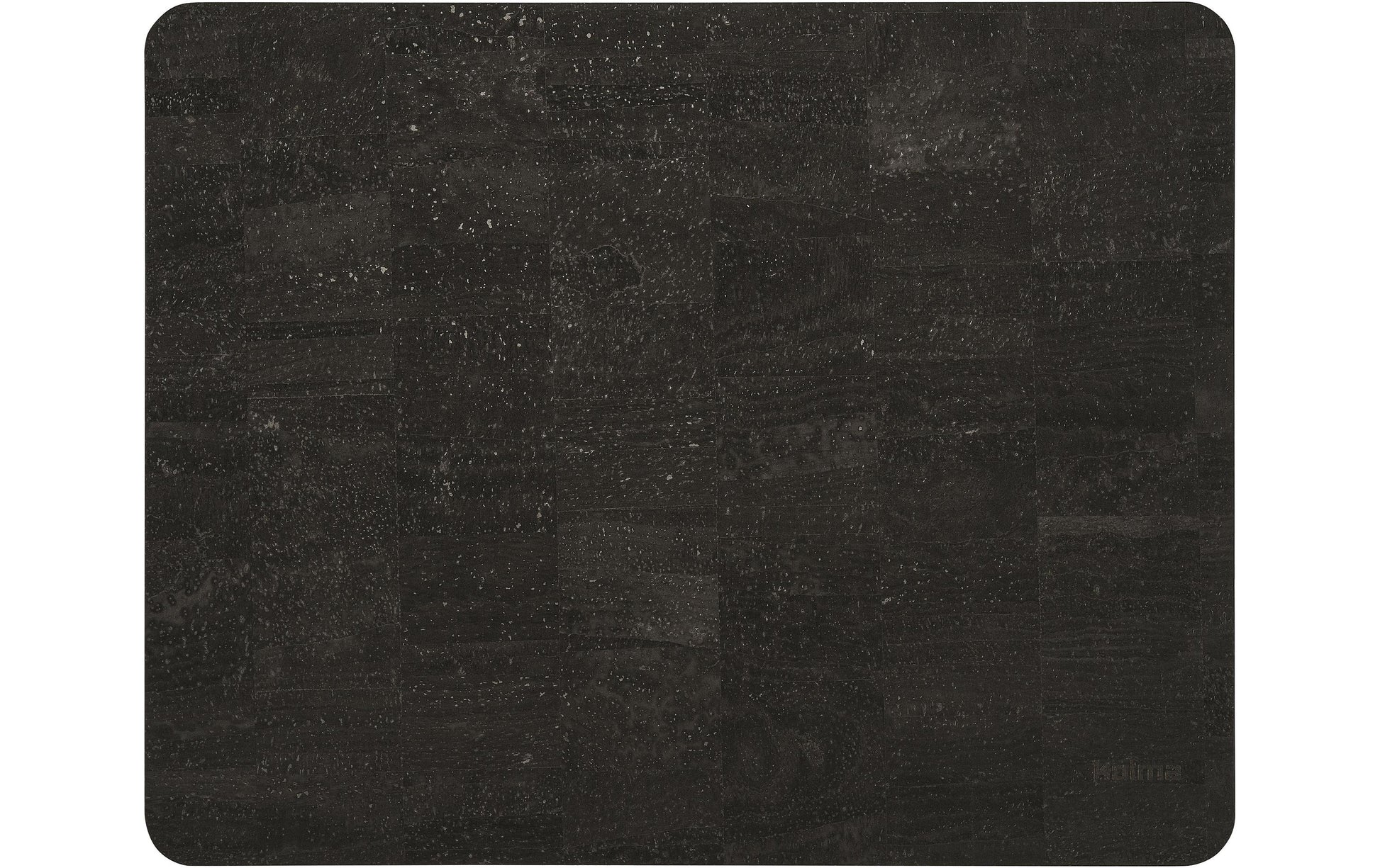 Kolma Schreibunterlage – Kork, matt – Schwarz – 66 × 45 cm – rutschfest, PVC-frei