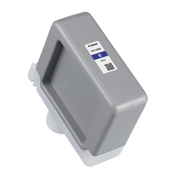 Canon Tintenpatrone PFI-1100B, Blau, 160 ml, Original – für imagePROGRAF Pro-2000, Pro-4000, Pro-4000S und andere