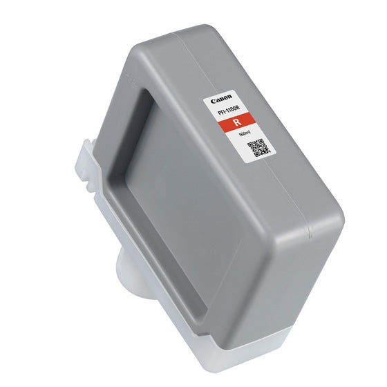 Canon Tintenpatrone PFI-1100R, rot, 160 ml, original – für imagePROGRAF Pro-2000, Pro-4000, Pro-4000S und andere