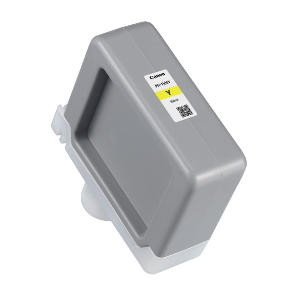 Canon Tintenpatrone PFI-1100Y, gelb, 160 ml, original – für imagePROGRAF Pro-2000, Pro-4000, Pro-4000S und andere
