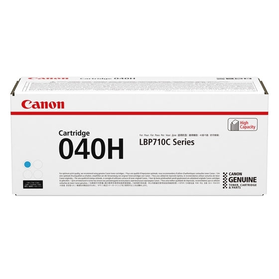 Canon Toner – 040 HC – cyan, 10000 Seiten