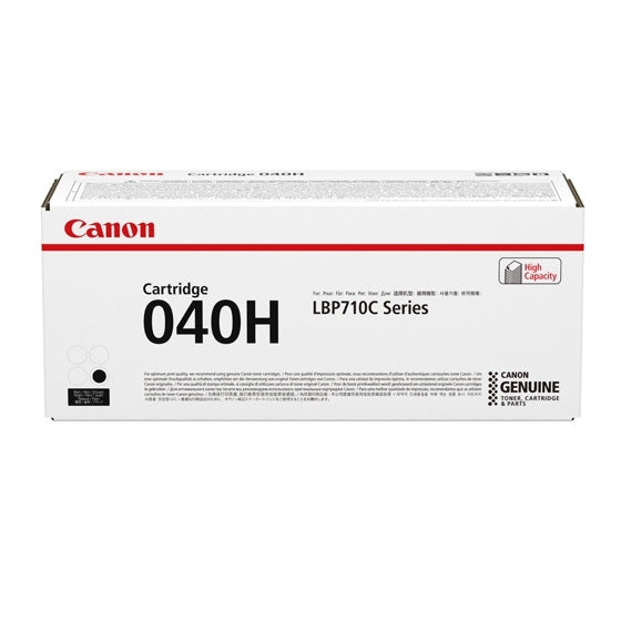 Canon Toner 040H – Schwarz, 12'500 Seiten – für Canon LBP 710Cx/712Cx/712Ci und andere