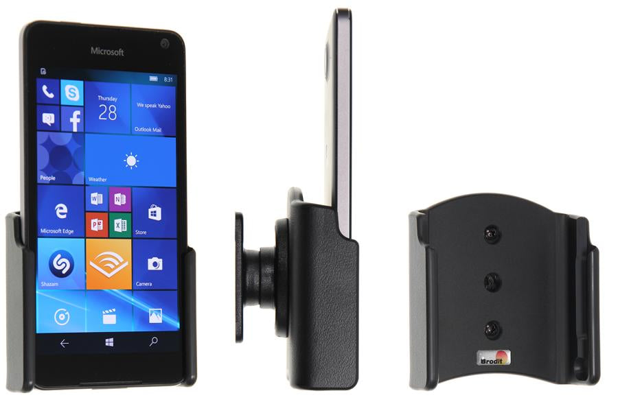 Brodit Swivel 511873 – Auto-Halterung – Auto – für Microsoft Lumia 650 – Schwarz