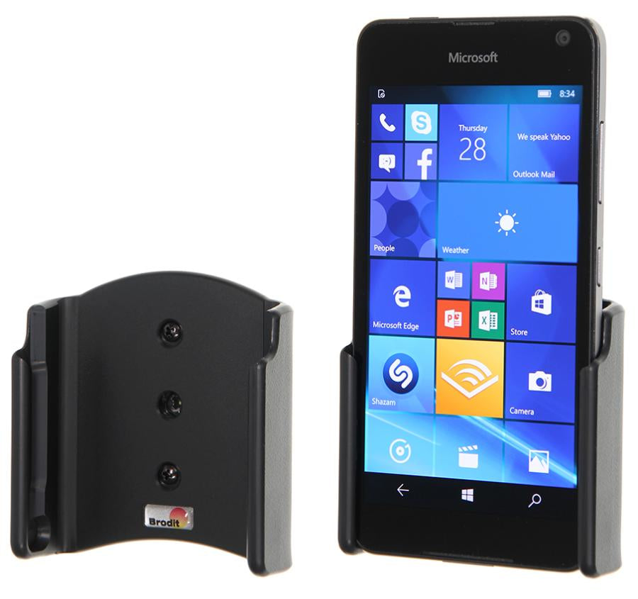 Brodit Swivel 511873 – Auto-Halterung – Auto – für Microsoft Lumia 650 – Schwarz
