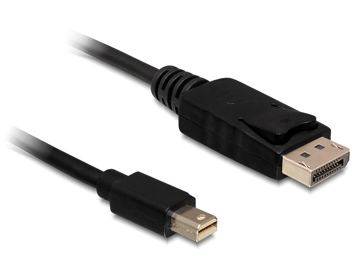DeLOCK Mini DisplayPort auf DisplayPort Kabel DP 1.2 4K 60 Hz – 0,5 m