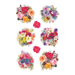 HERMA Schmucketiketten Decor – 84 × 120 mm – mehrfarbig – 24 Stk.