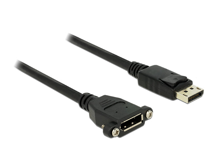 DeLOCK DisplayPort Verlängerung DP 1.2 4K 60 Hz – 1 m