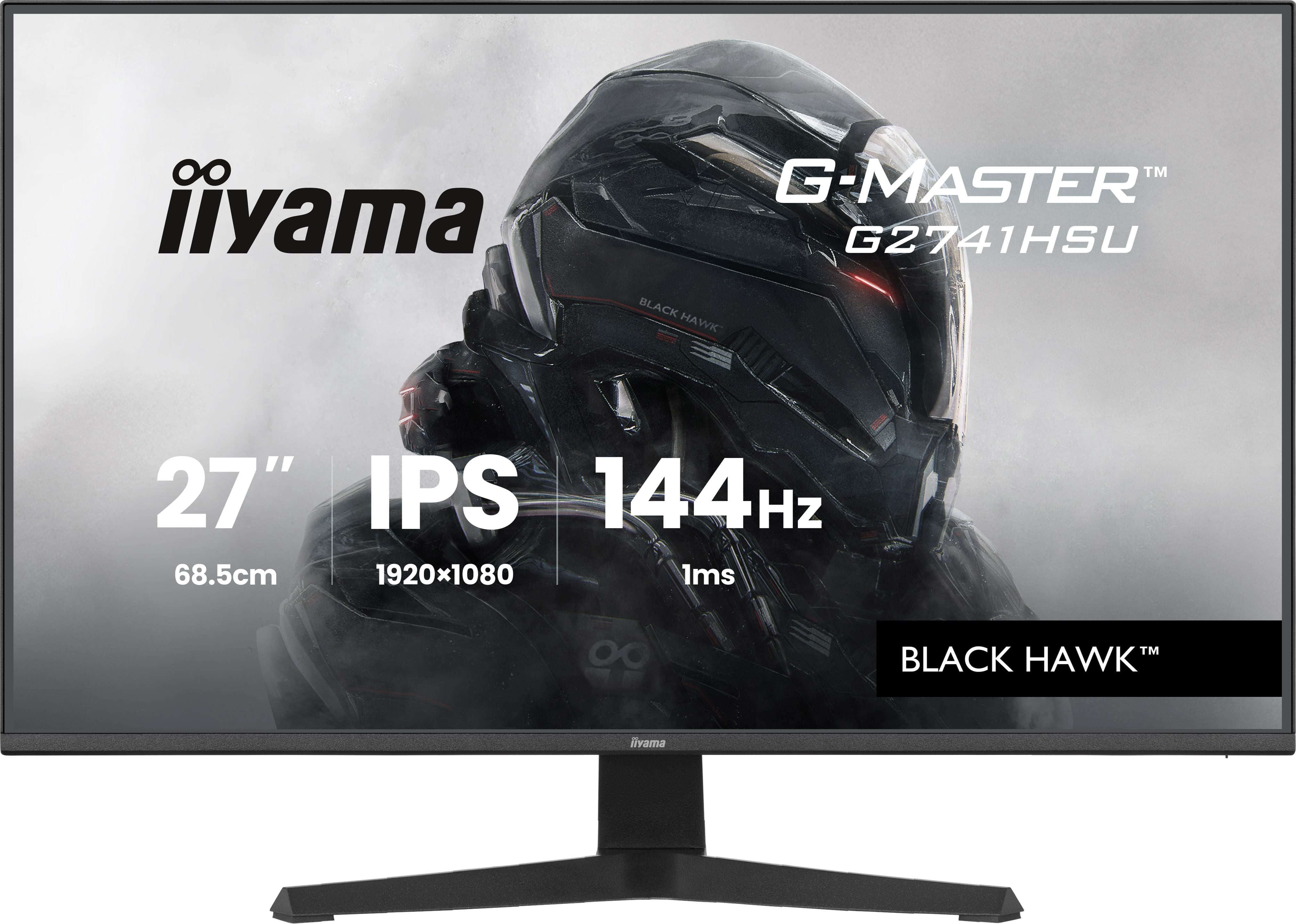 iiyama G2741HSU-B1 – Monitor, 27", IPS, 144 Hz