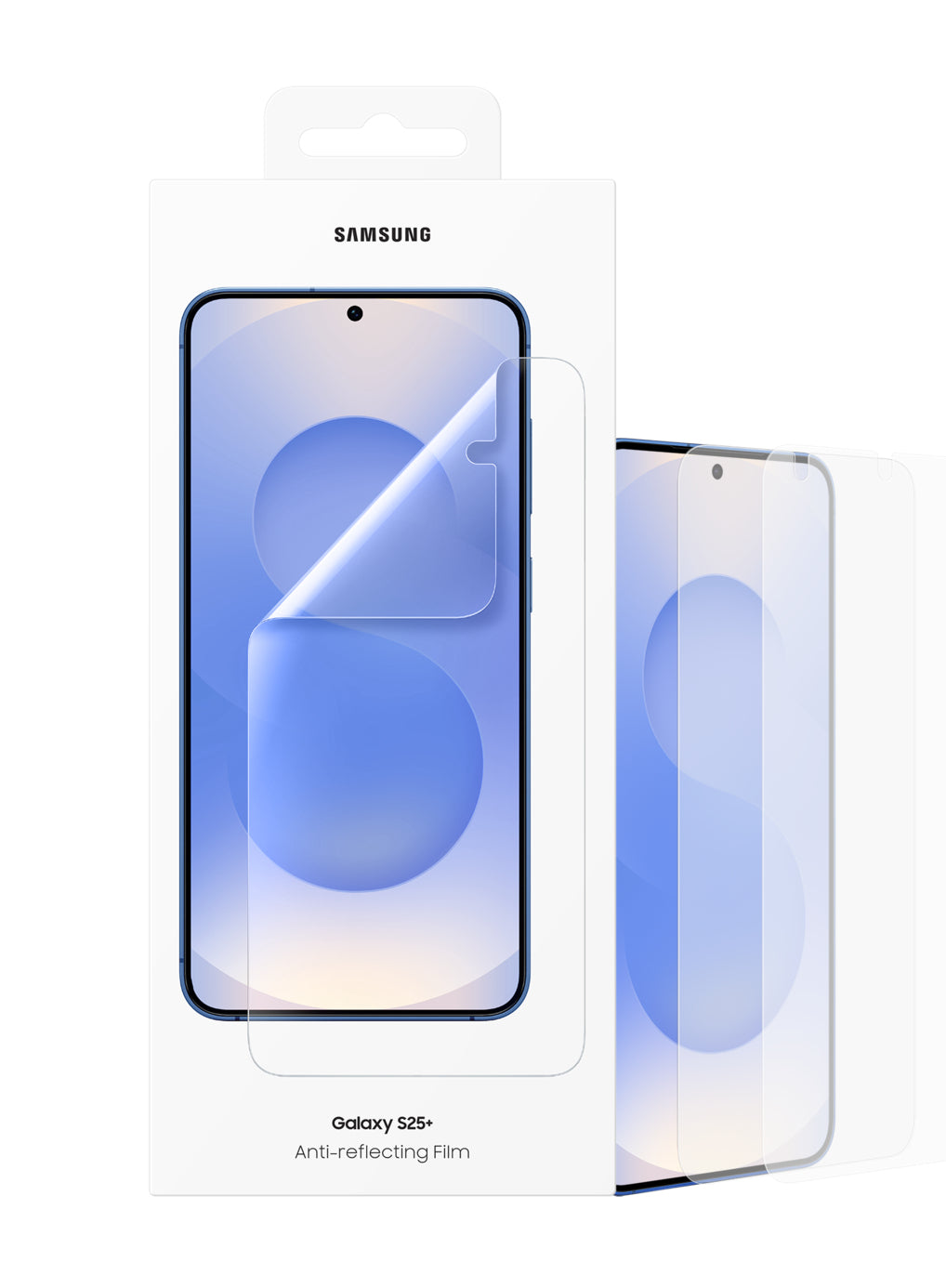 Samsung Displayschutz (Folie), Antireflex – für Galaxy S25+