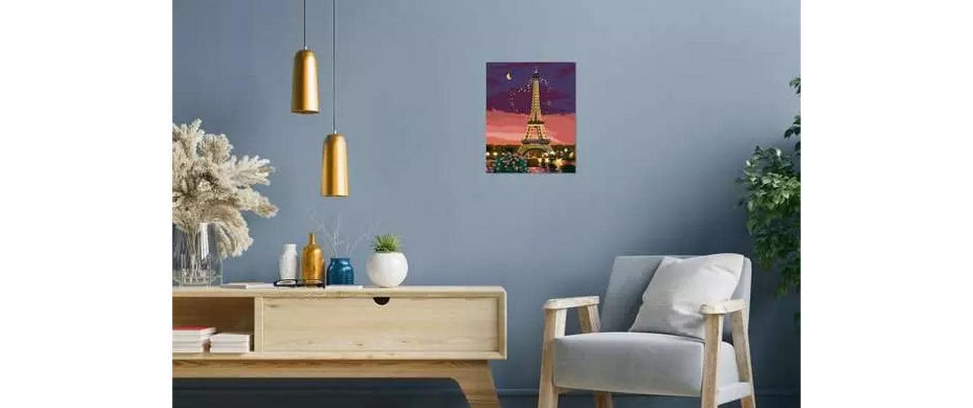 Ravensburger Malen nach Zahlen-Set CreArt City of Love – ab 14 Jahren – 340 × 440 × 40 mm