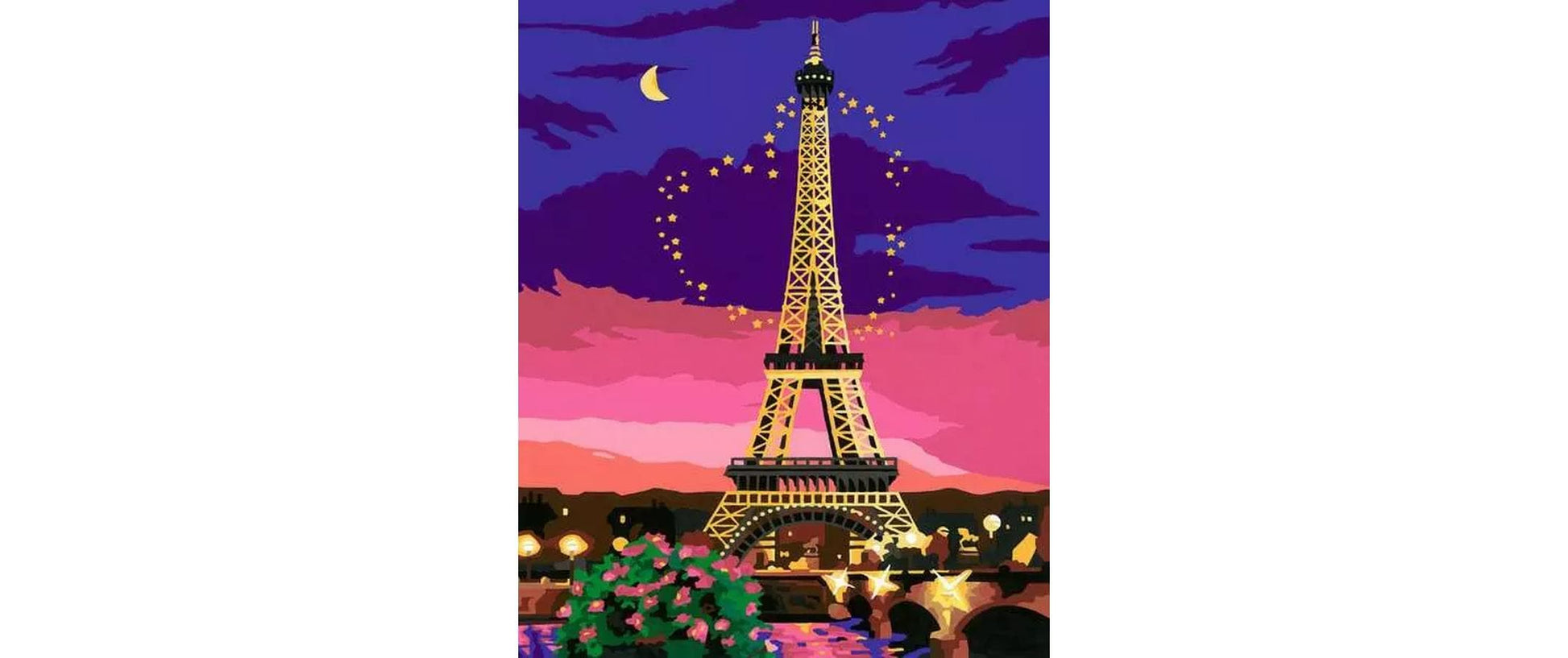 Ravensburger Malen nach Zahlen-Set CreArt City of Love – ab 14 Jahren – 340 × 440 × 40 mm