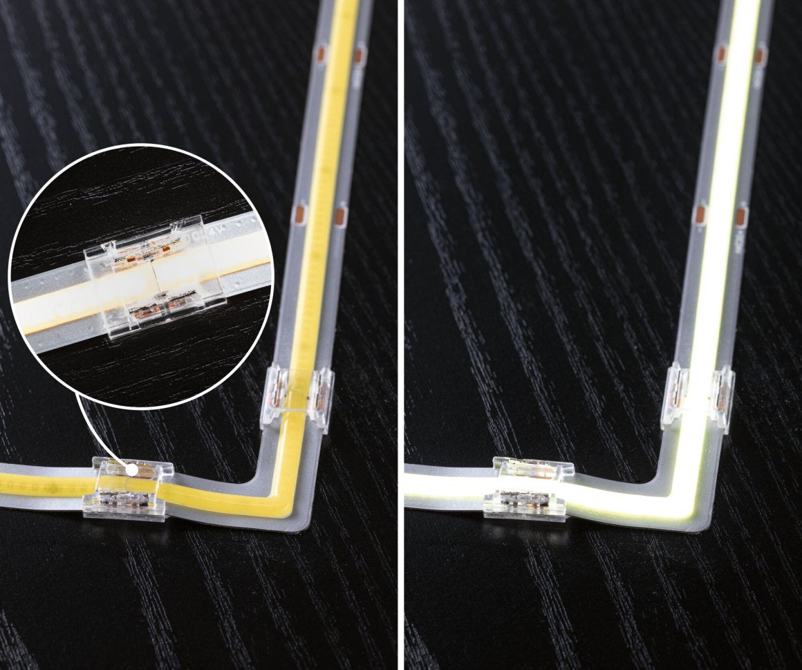Paulmann LED-Strip 0,03 m – Warmweiss 2700 K, 25 lm, 0,3 W – IP20 – Silber, Kunststoff