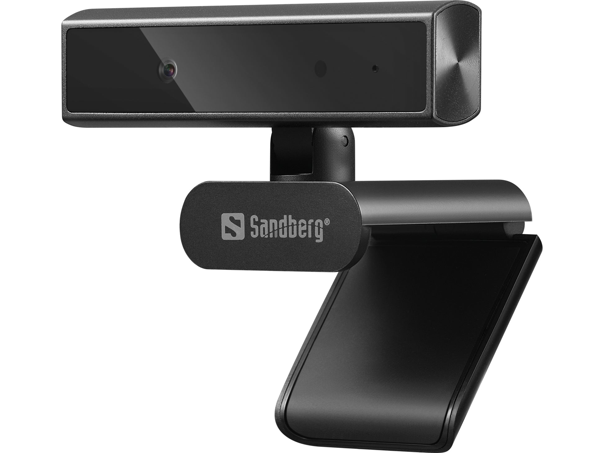 Sandberg Face-ID Webcam Mini – Webcam – Full HD 1080p, bis 30 fps, USB-C, 85° FOV, Schwarz