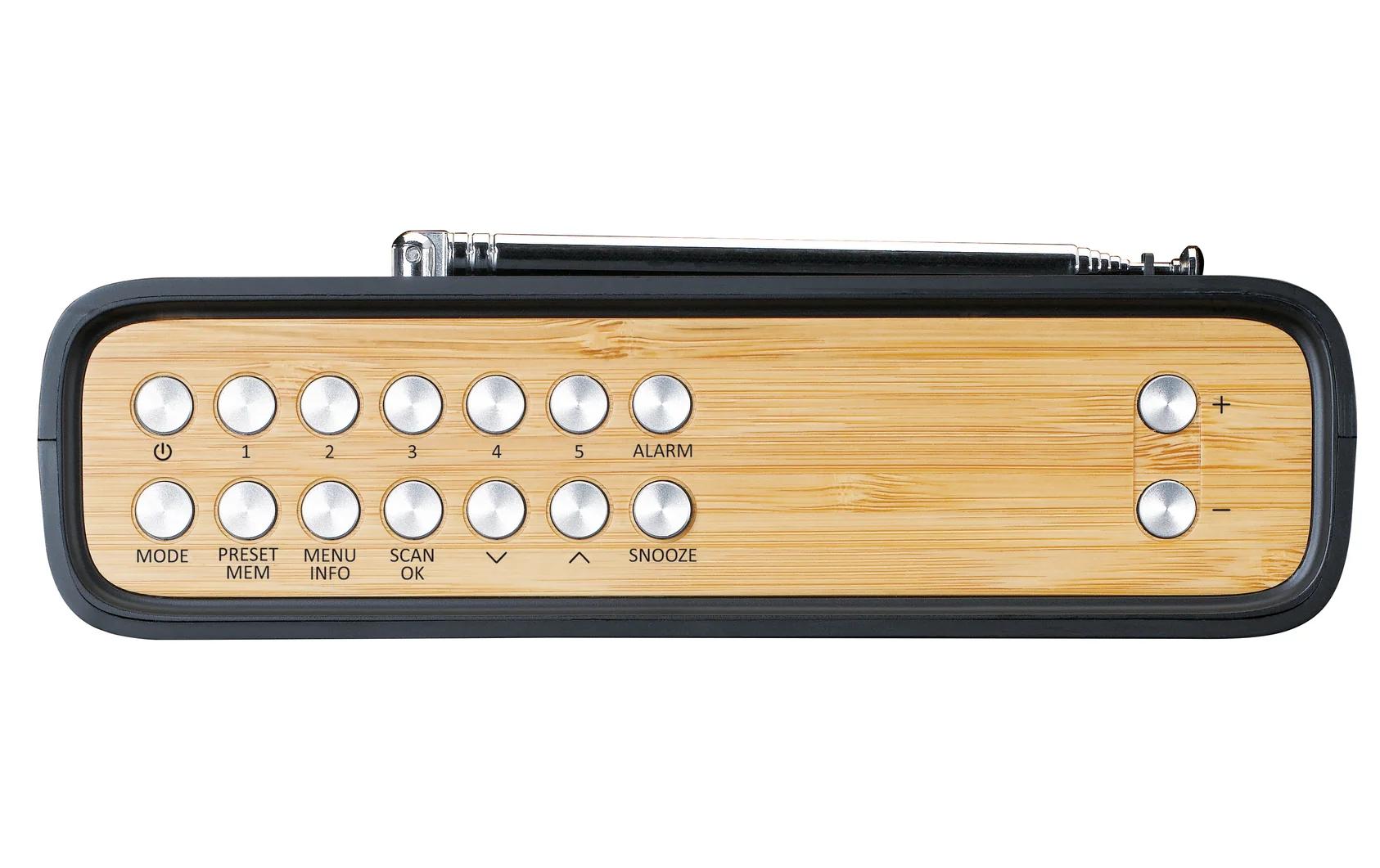 Lenco PDR-045BK – DAB-/Internetradio – Portabel – DAB+, UKW, Bluetooth, Akkubetrieb – Schwarz