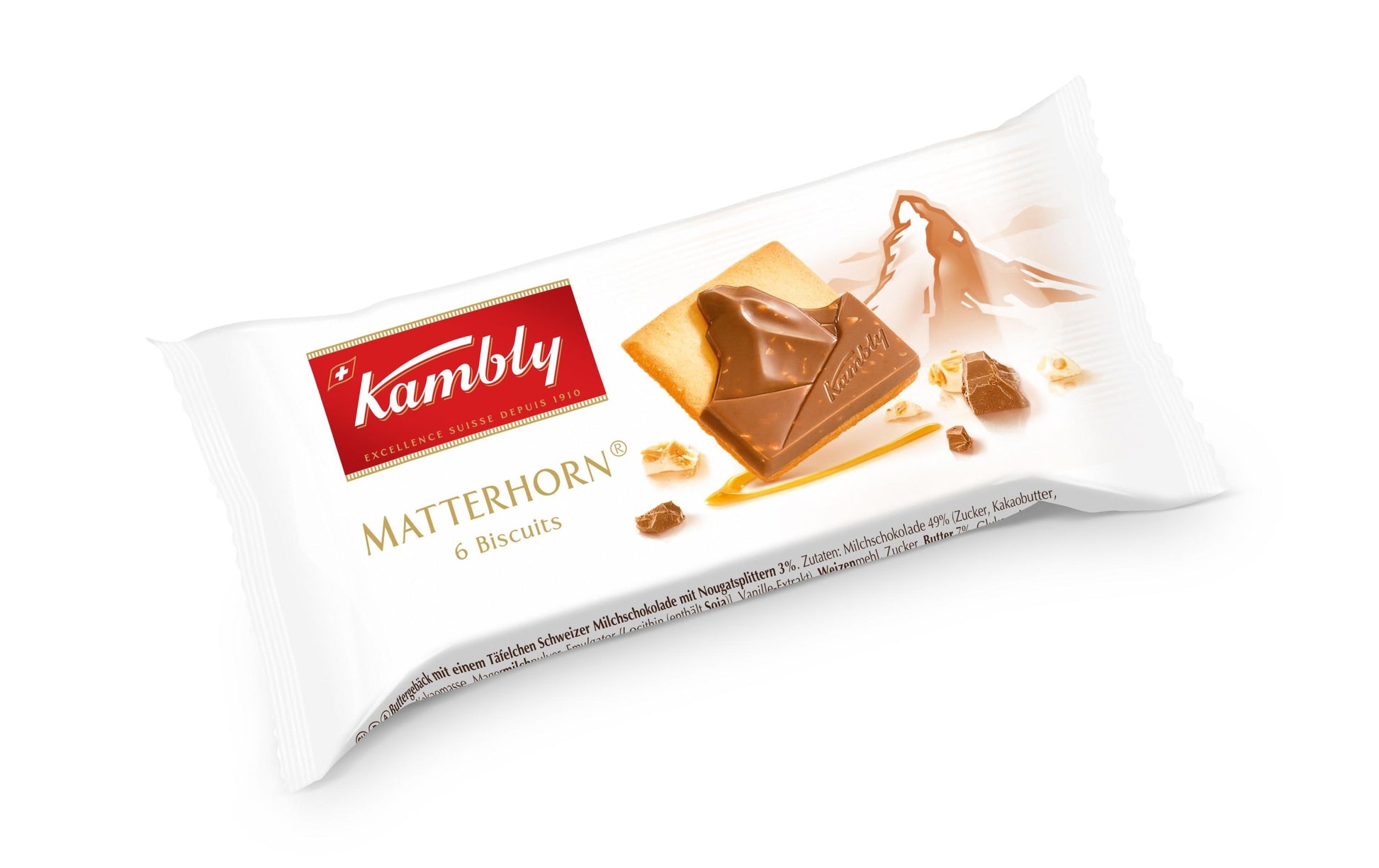 Kambly Matterhorn Gebäck – Milch, 16 × 37 g (592 g)