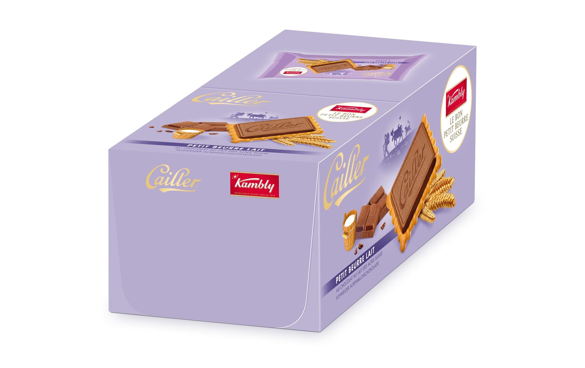 Kambly Petit Beurre – Plätzchen mit Milchschokolade, 16 × 41 g (656 g)