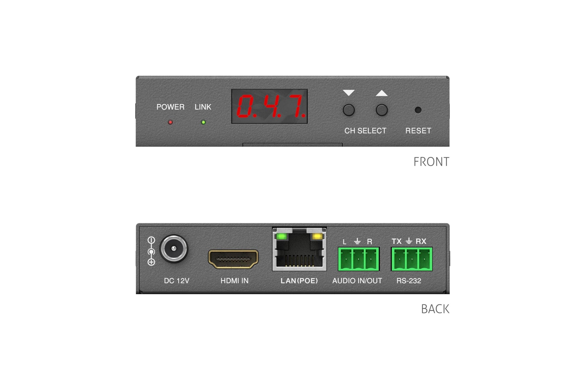 Purelink puretools PureTools PT-IP-HD26X-TX – IP-Transmitter, HDMI, PoE, WUXGA (1920 × 1200)