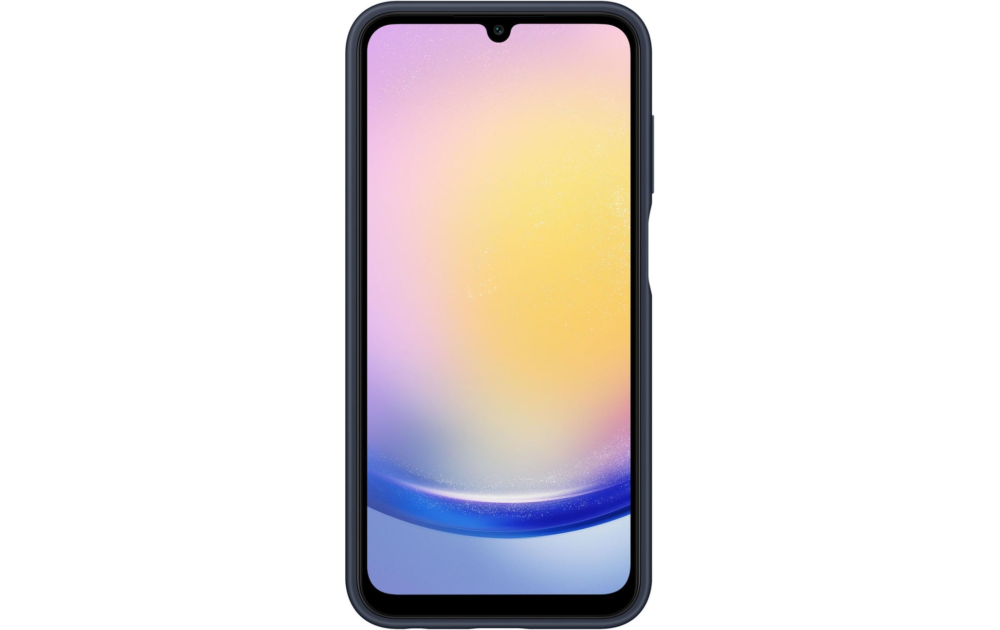 Samsung Backcover – für Samsung Galaxy A25 5G, mit Kartenfach, TPU, Schwarz/Blau, kratzresistent
