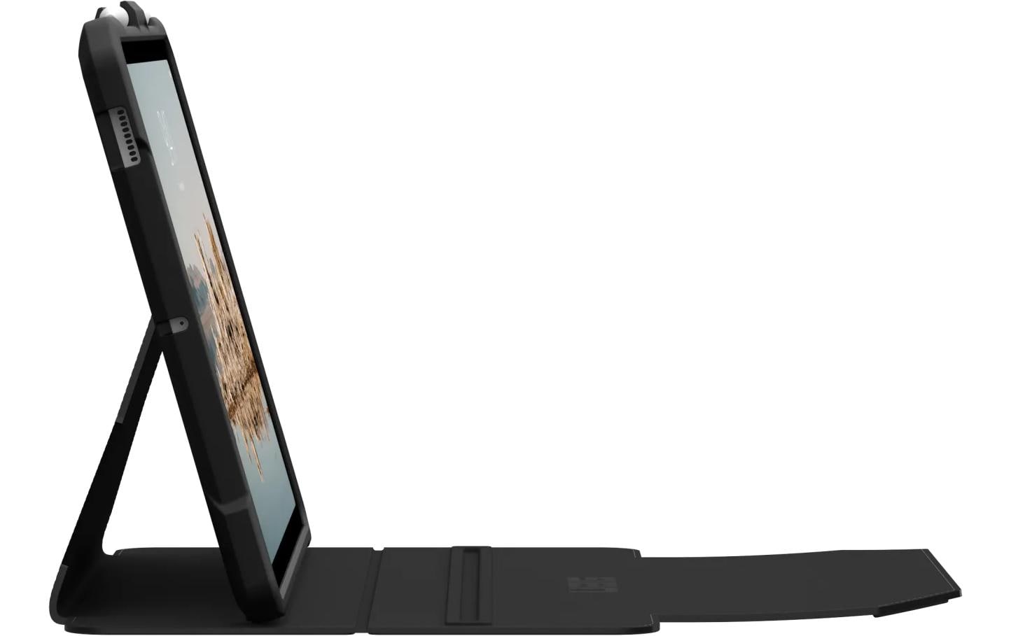 Urban Armor Gear UAG Metropolis SE Tablet-Hülle für Galaxy Tab S9 FE 10,9" – MIL-STD-810G, Stifthalter – Schwarz