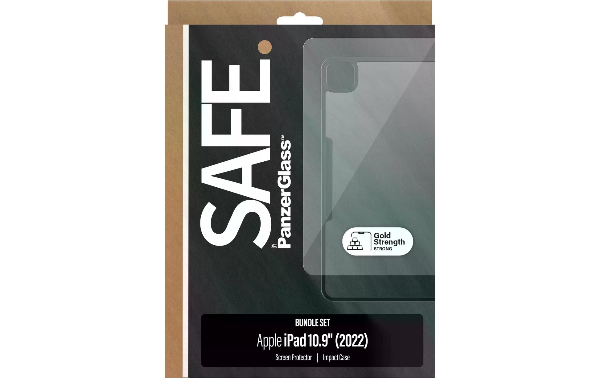 PanzerGlass SAFE. – Displayschutz (Panzerglas), Ultra-Wide Fit – für iPad 10.9 (2022)