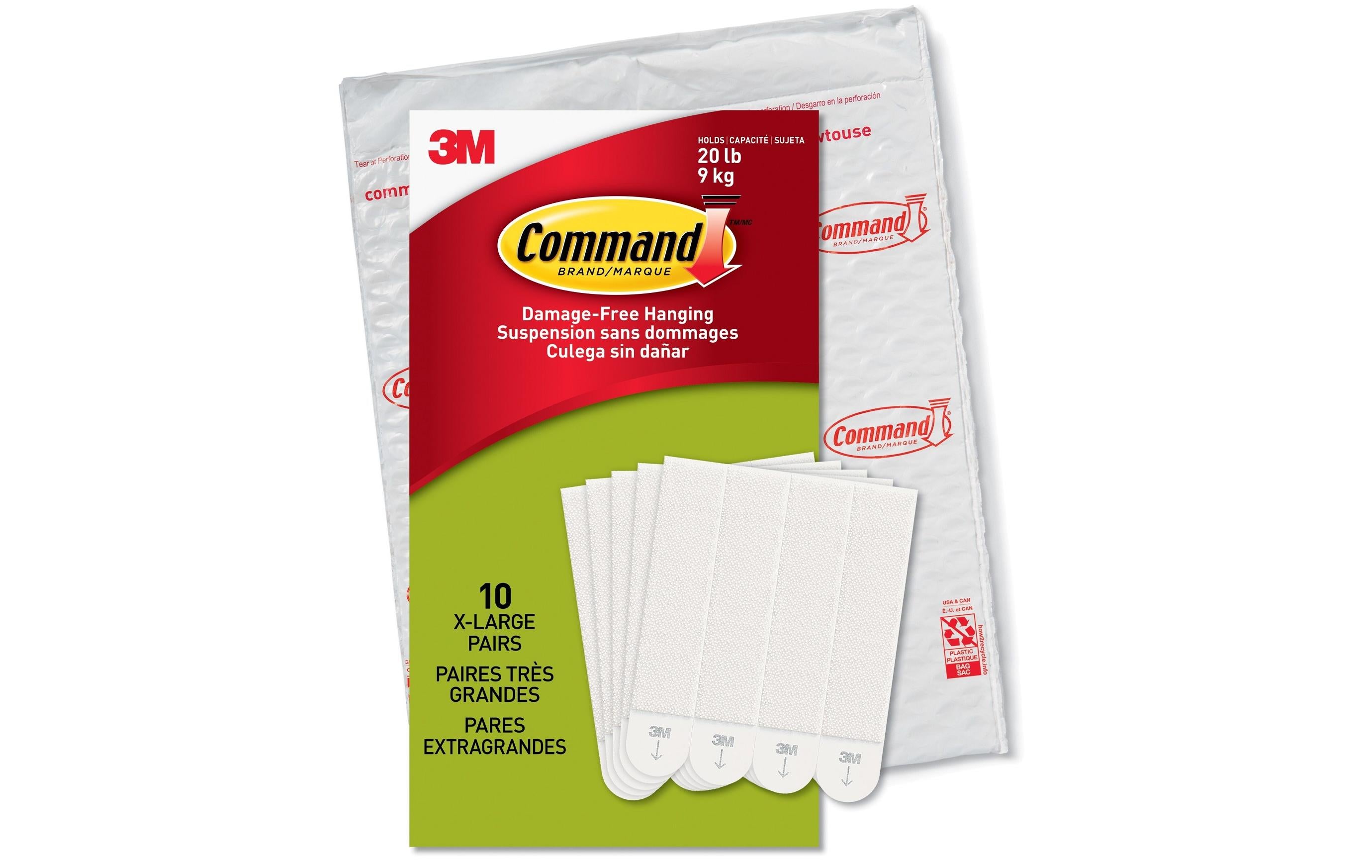Command Montageband XL, für diverse Oberflächen, weiss, bis 9 kg