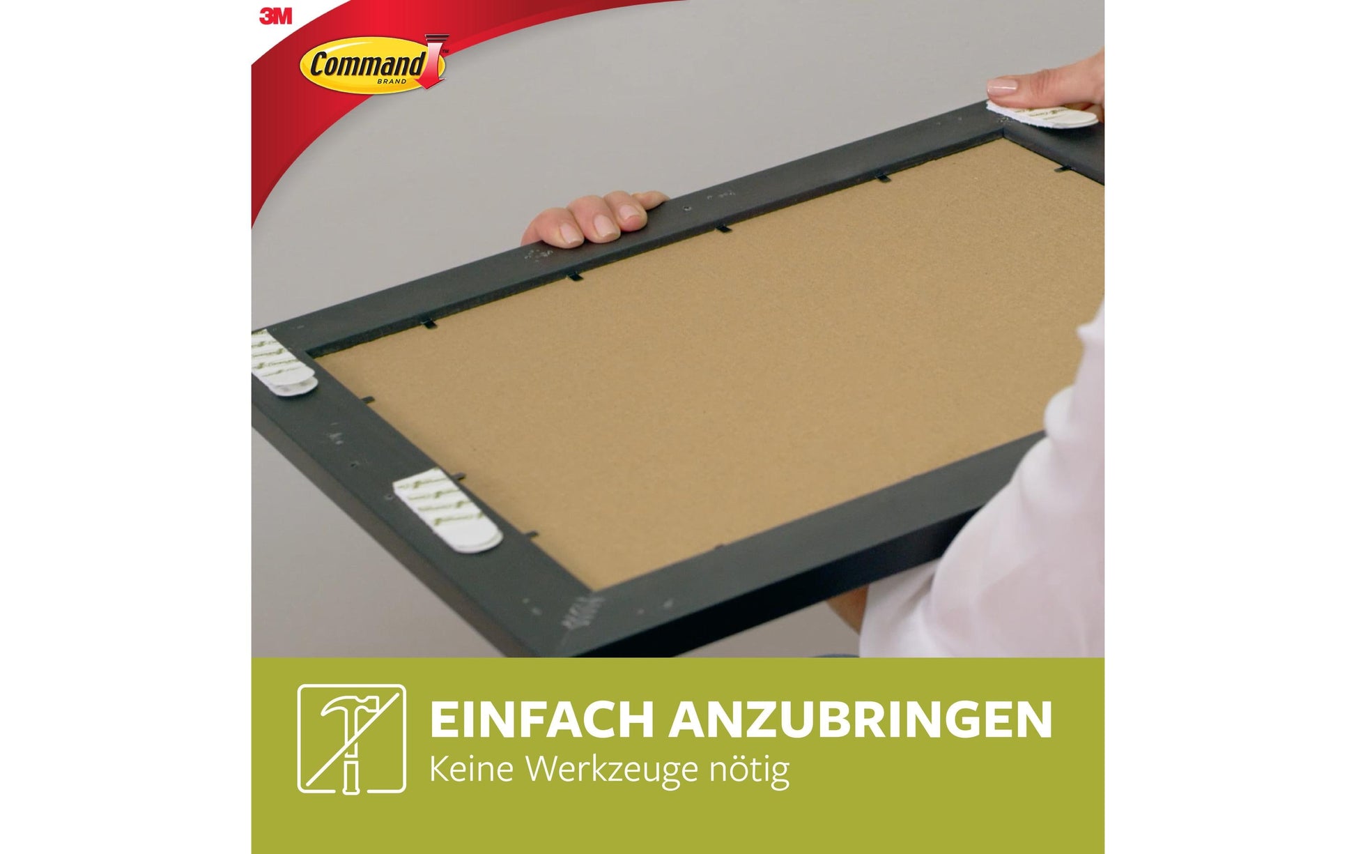 Command Montageband XL, für diverse Oberflächen, weiss, bis 9 kg
