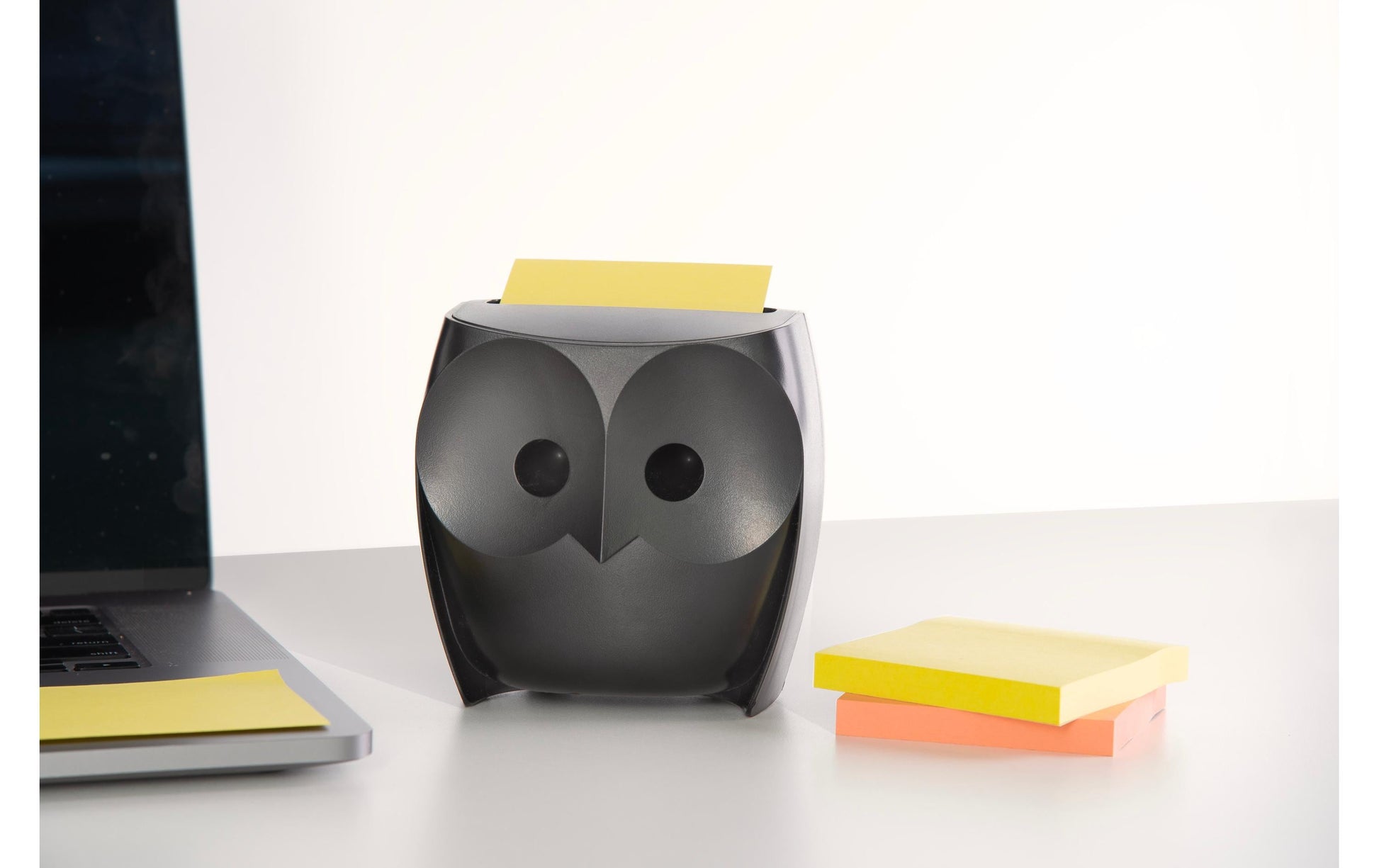 Post-It Stiftschlaufe – Schwarz, 76 × 76 mm – für Z-Notes