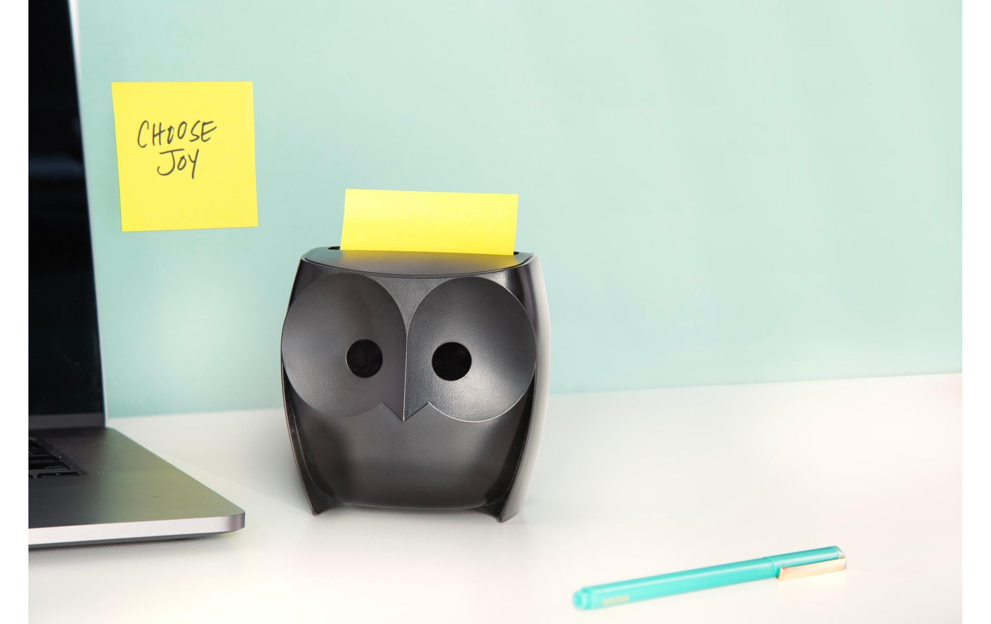 Post-It Stiftschlaufe – Schwarz, 76 × 76 mm – für Z-Notes