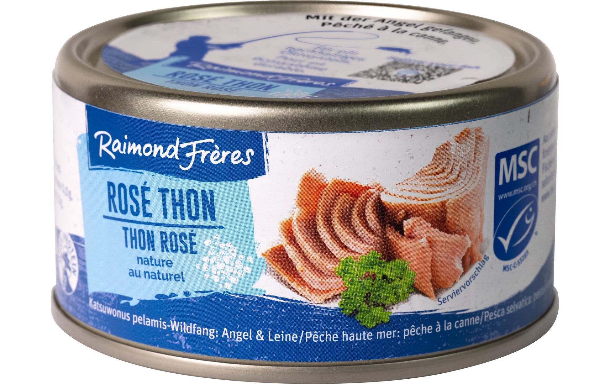 Raimond frères MSC Thunfisch Rosé (Skipjack), in Wasser – 4×200 g