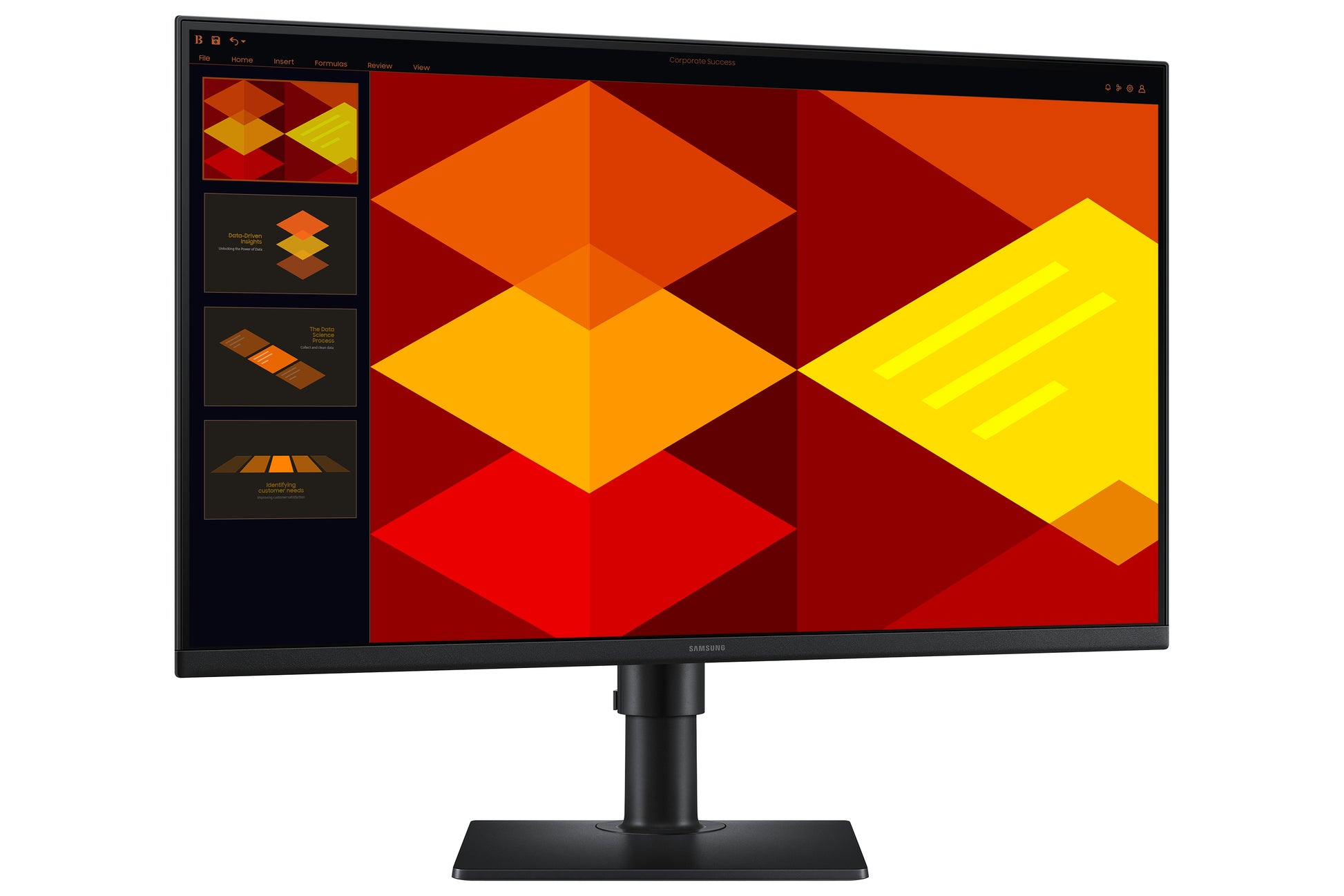 Samsung S40GD – Monitor, 27", 1920 × 1080 (Full HD), IPS, 100 Hz, 250 cd/m², VESA 100 × 100, Schwarz