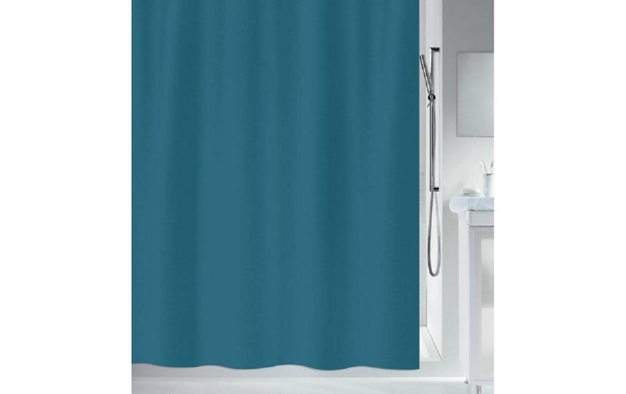 Spirella PRIMO Duschvorhang – 240 × 200 cm – Blau – Polyester
