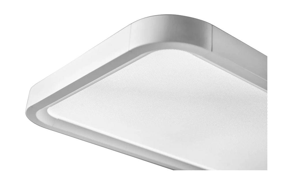 Hansa Stehleuchte – 4000 K neutralweiss, dimmbar, mit Bewegungs- & Tageslichtsensor, 3700 lm, weiss
