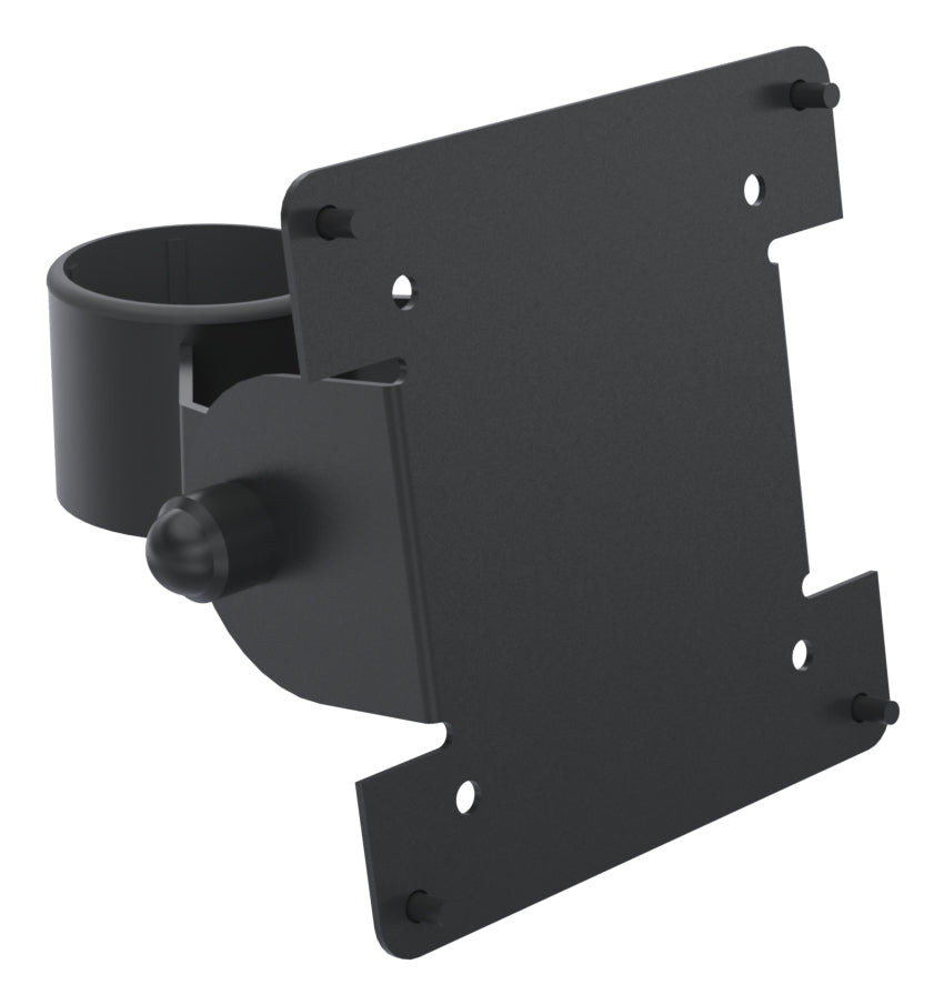 Ergonomic Solutions VESA-Halterung, Schwarz – für VESA 75×75 und 100×100 mm