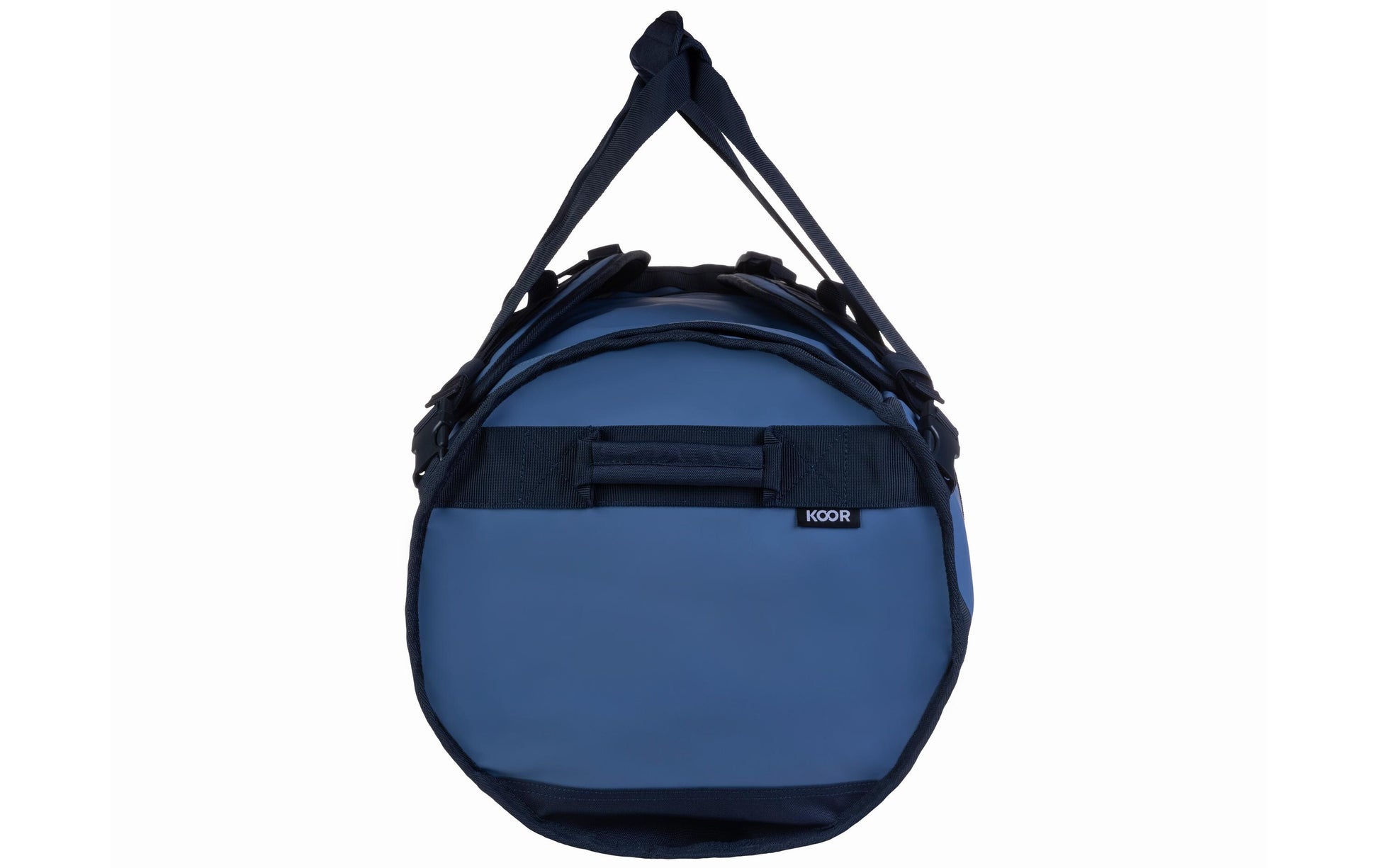 KOOR Sporttasche Sooma Misty Skies – 50 l, aus rPET, blau, 37 × 40,5 × 60,5 cm