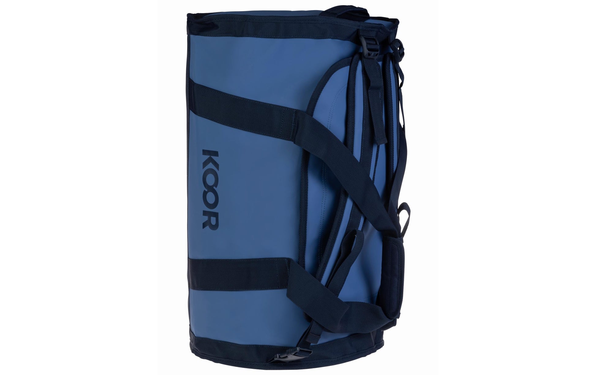 KOOR Sporttasche Sooma Misty Skies – 50 l, aus rPET, blau, 37 × 40,5 × 60,5 cm