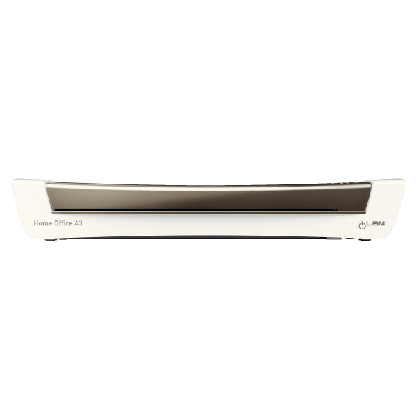 Leitz iLAM Home Office Laminiergerät A3 – Heisslaminator, bis 125 µm, 2 Rollen, 310 mm/min, grau