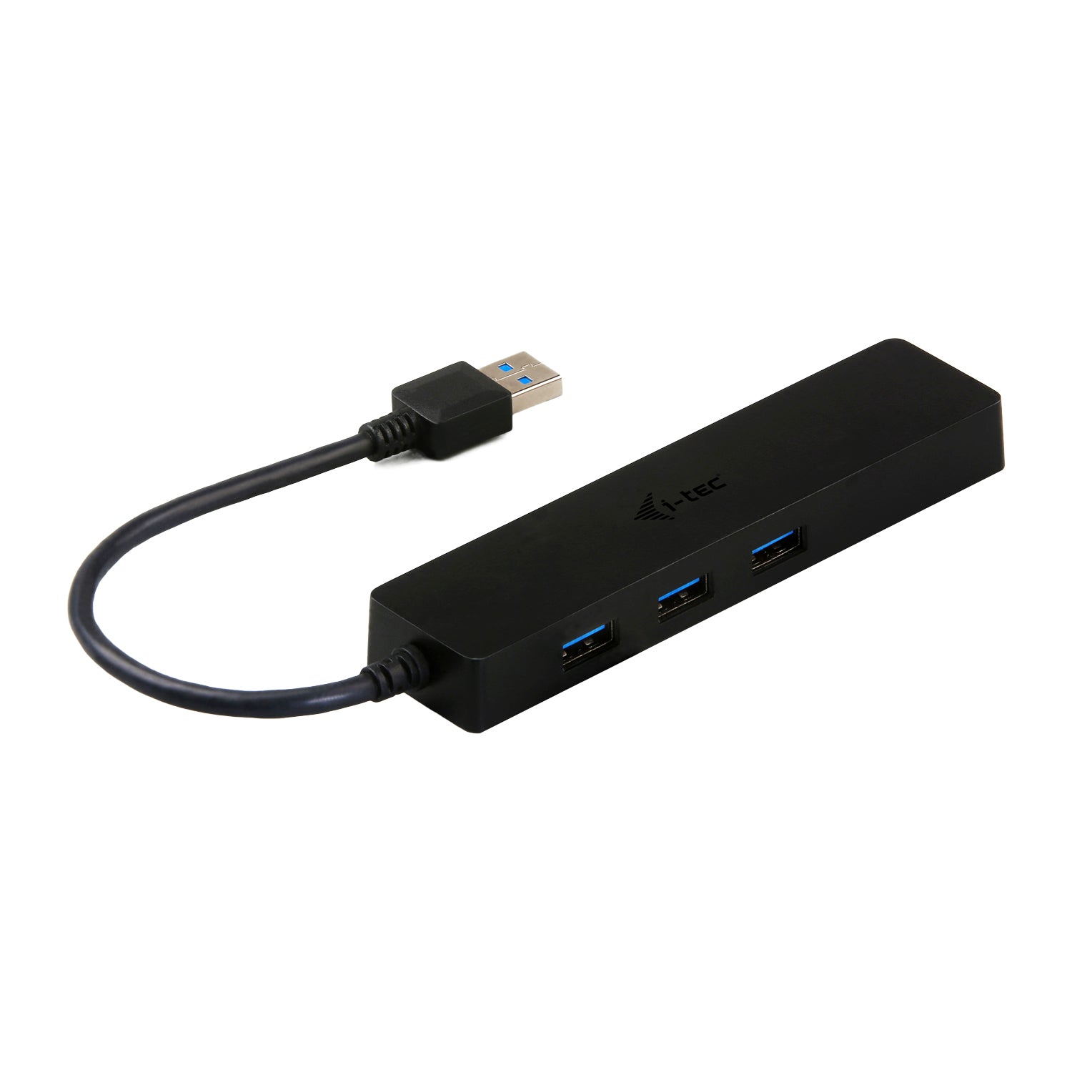 i-tec USB-Hub – USB 3.0, 3× USB-A, GbE, für Windows/Mac/Linux