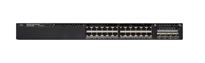 Cisco WS-C3650-24PDM-L – Verwalteter Switch – 24×GbE, 4×SFP+, L2, PoE+ 390 W, 1U