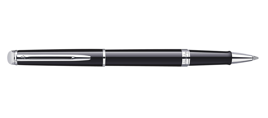 Waterman Hémisphère – Tintenroller mit Kappe, schwarz