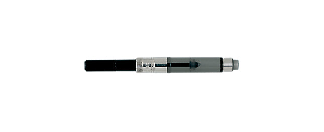 Parker S0953280 De Luxe Kolbenkonverter – Schwarz, für Parker Füllfederhalter (ausser Vector, Reflex, Jotter)