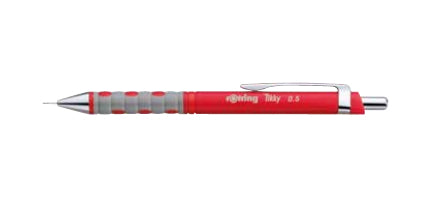 Rotring Tikky Druckbleistift – 0,5 mm, rot
