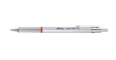 Rotring Rapid Pro Druckbleistift – 0,5 mm, Metall, Silber