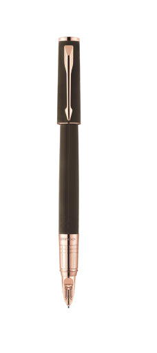 Parker Ingenuity Roségold – Federspitze M – Schwarz