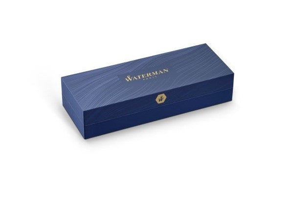 Waterman Hemisphäre Lack schwarz, vergoldet – Federspitze M
