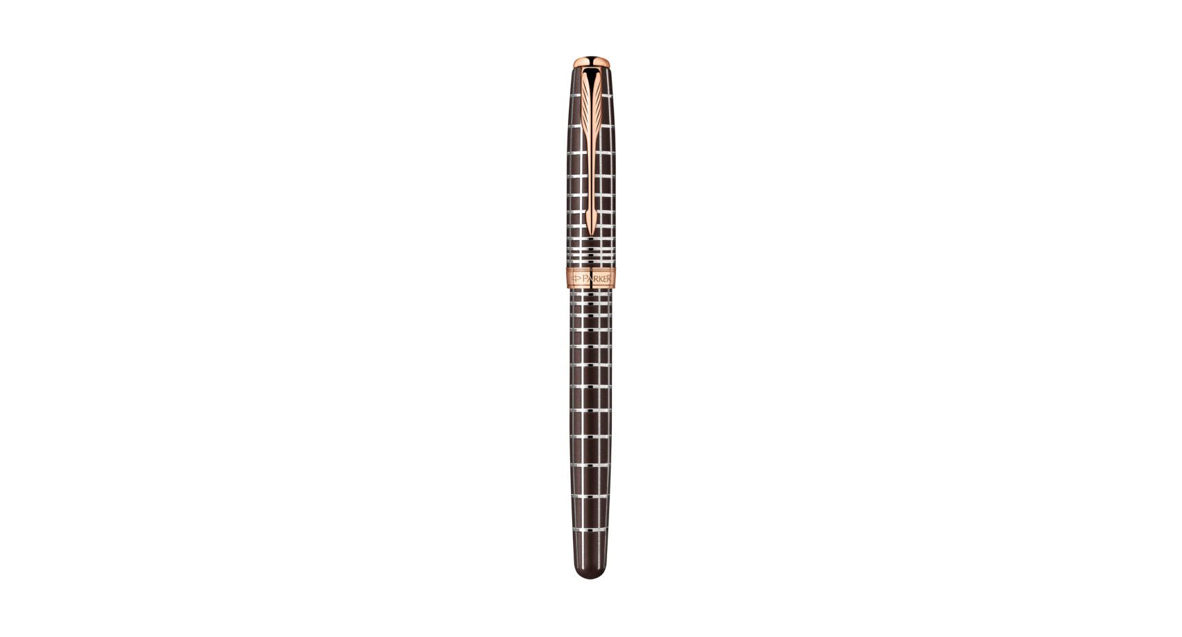 Parker Sonnet Mattbraun – Federspitze M
