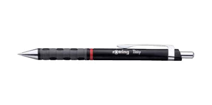 Rotring Tikky Kugelschreiber – Blau, Medium, Druck, Kunststoff, Schwarz