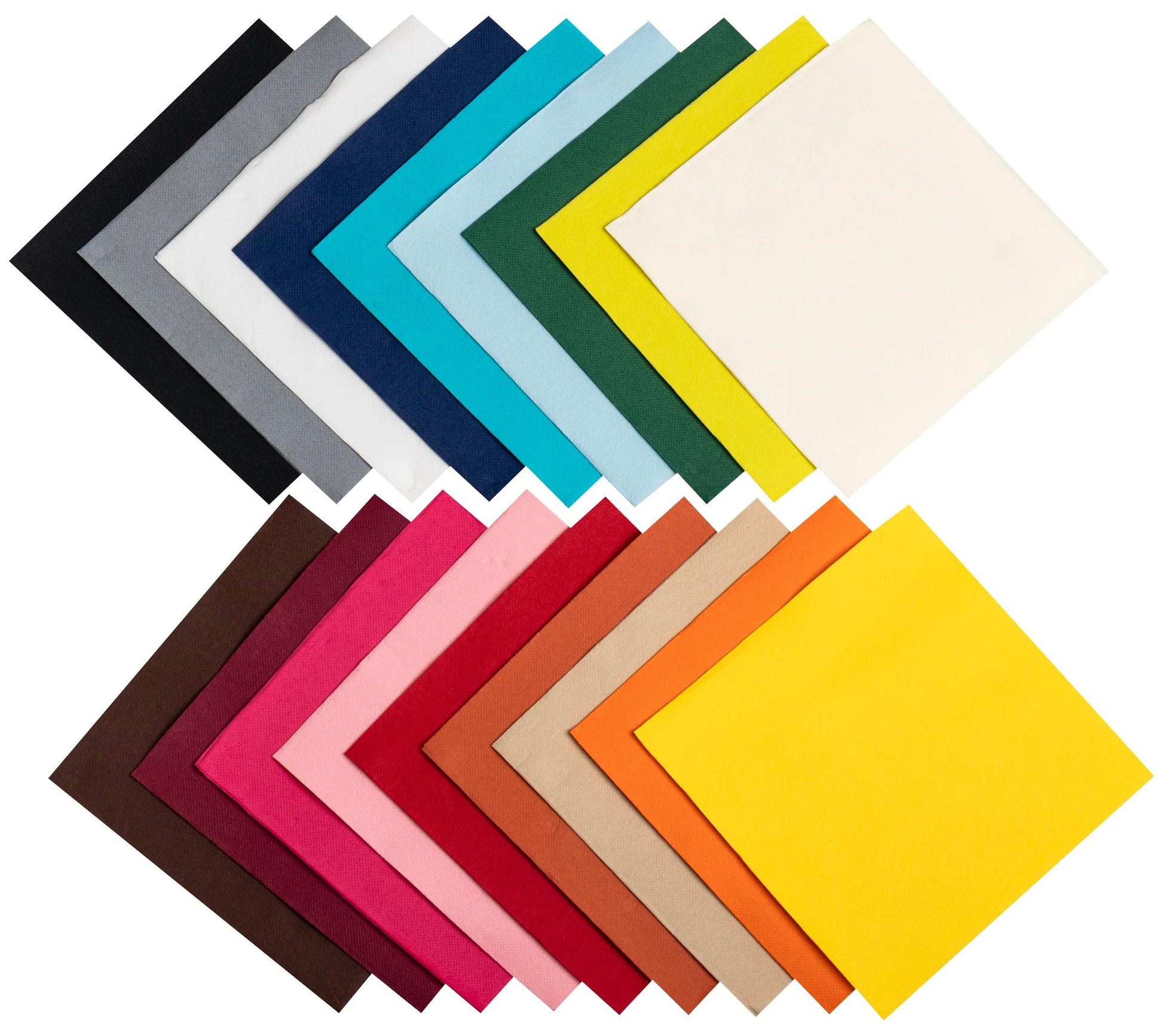 PRONAPPE Servietten – weiss – 20 × 20 cm, 2-lagig – 50 Stück