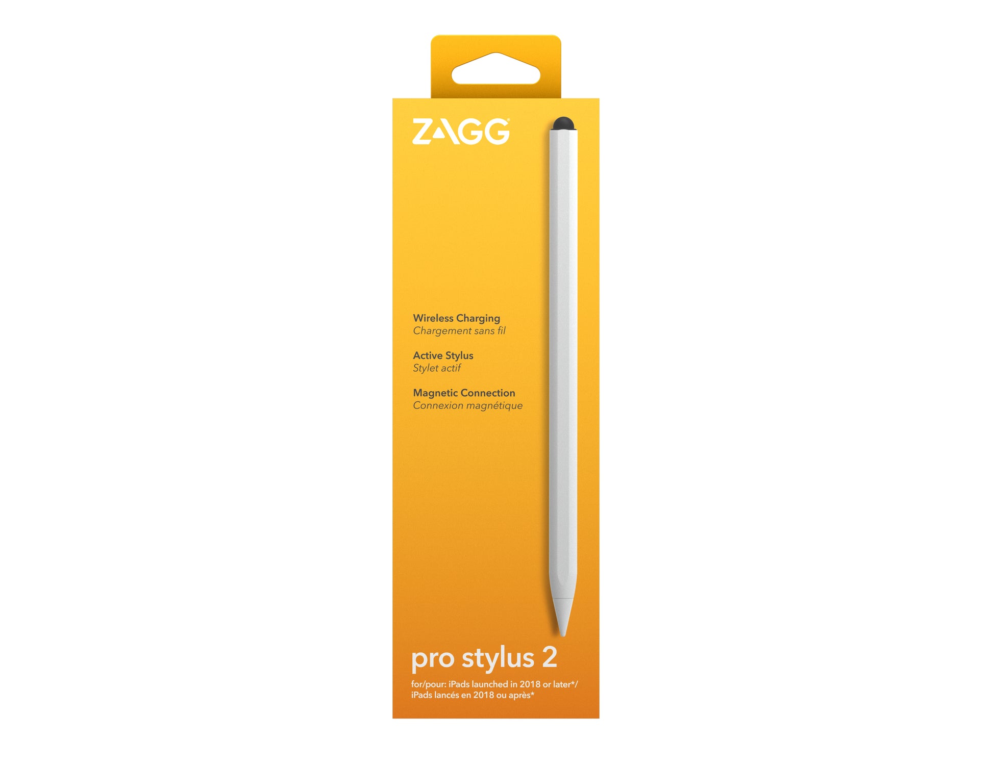 ZAGG Eingabestift für iPad Pro 11", iPad Pro 12,9" – 6,5 h Akkulaufzeit – Weiss
